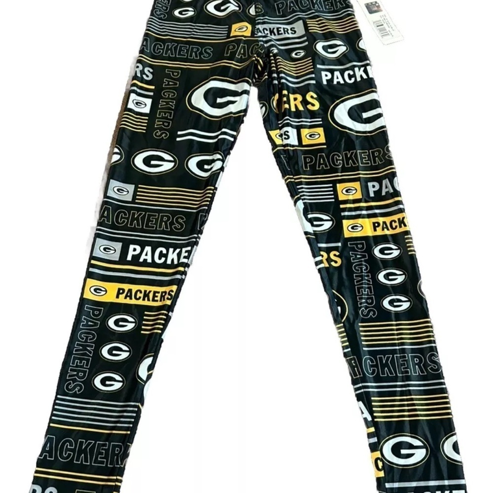 Green Bay Packers NFL Zubaz Apparel Women's Logo Legging Medium Brand New